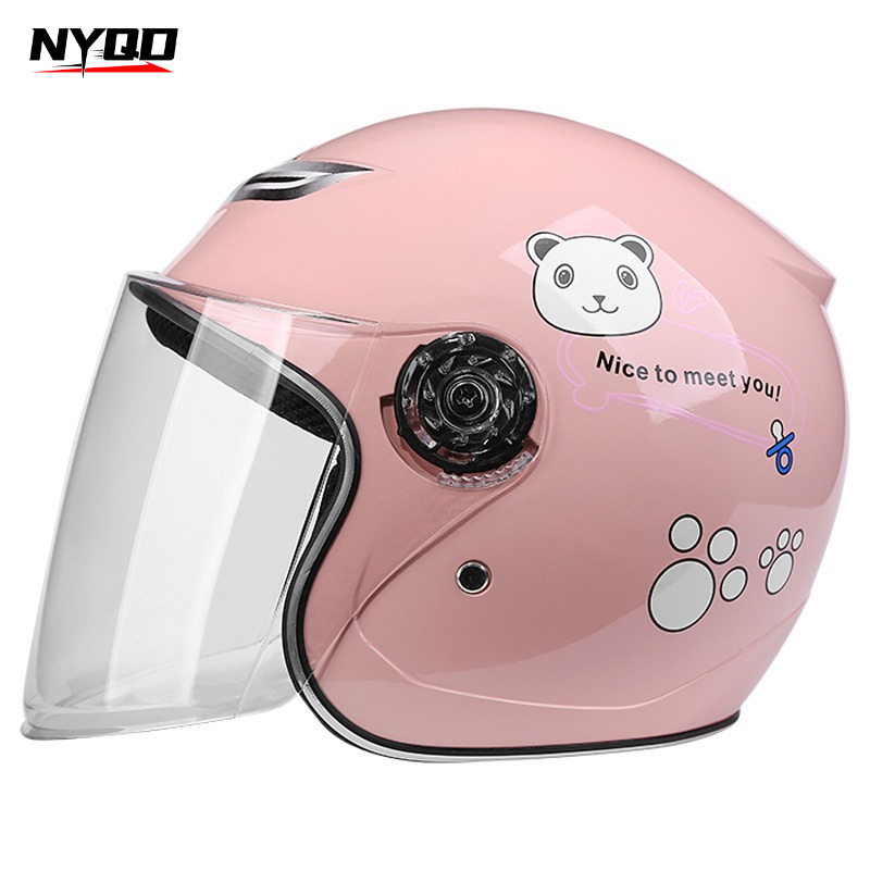 Kids Motorcycle Helmet Half Fa - Kids Electric Scooter recension och pris
